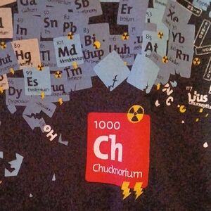 Gildan Black and Blue Periodic Table T-Shirt